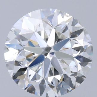 0.92 Carat Round G SI2 VG EX GIA Natural Diamond