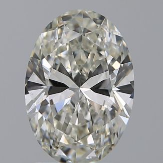 1.56 Carat Oval J VS1 - EX GIA Natural Diamond