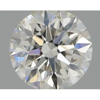 0.30 Carat Round H SI2 EX IGI Natural Diamond