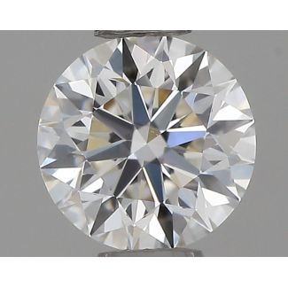 0.43 Carat Round G VS1 EX GIA Natural Diamond