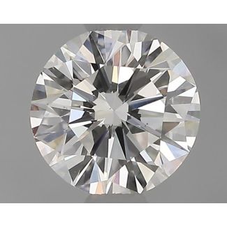 0.64 Carat Round F VS1 EX VG IGI Natural Diamond