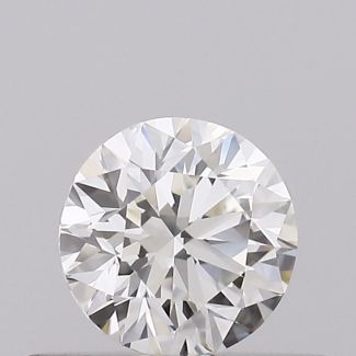 0.3 Carat Round H VVS2 EX VG GIA Natural Diamond