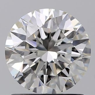 1.01 Carat Round H VVS1 EX GIA Natural Diamond