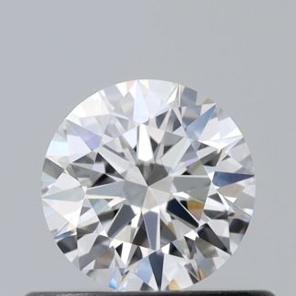 0.4 Carat Round F VVS1 EX VG GIA Natural Diamond