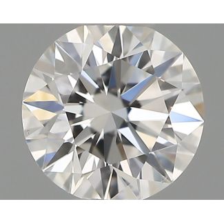 0.3 Carat Round F VS2 EX VG GIA Natural Diamond