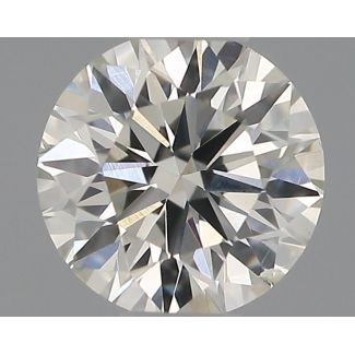 0.31 Carat Round G SI1 EX VG IGI Natural Diamond