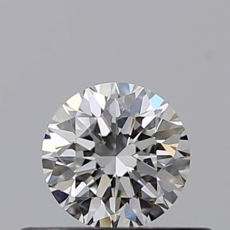 0.30 Carat Round F VS1 VG EX GIA Natural Diamond