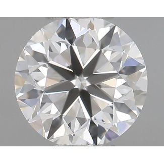 0.5 Carat Round F IF VG EX GIA Natural Diamond