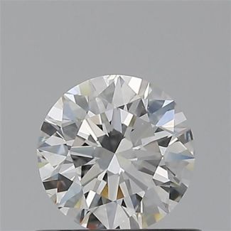 0.50 Carat Round F SI2 EX VG GIA Natural Diamond