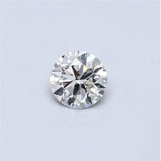 0.35 Carat Round G SI2 EX GIA Natural Diamond