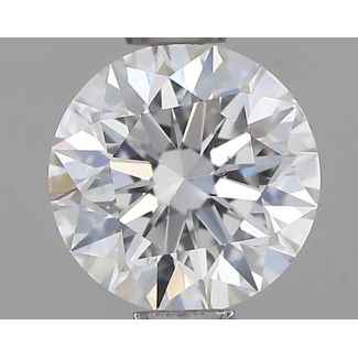 0.7 Carat Round F VS2 VG EX GIA Natural Diamond