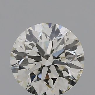 0.50 Carat Round J SI1 VG EX GIA Natural Diamond