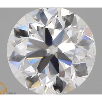 1.0 Carat Round E SI1 VG EX GIA Natural Diamond