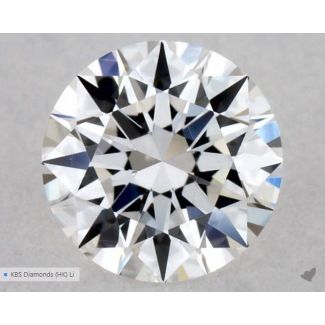 0.31 Carat Round D VVS1 EX GIA Natural Diamond