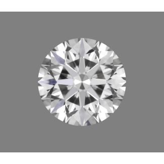 0.46 Carat Round F IF EX GIA Natural Diamond