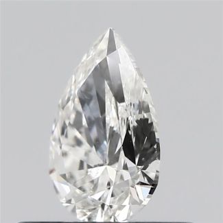 0.35 Carat Pear H SI1 - VG GD GIA Natural Diamond