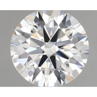 0.3 Carat Round H VVS1 EX GIA Natural Diamond