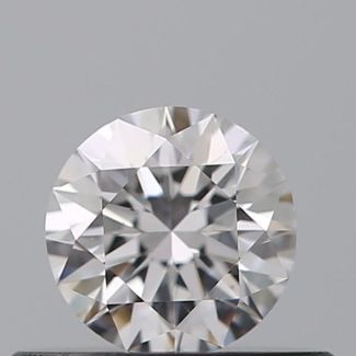 0.30 Carat Round D VS1 EX GIA Natural Diamond