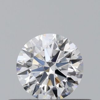 0.31 Carat Round F VS1 EX GIA Natural Diamond