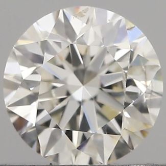 0.5 Carat Round H SI2 VG EX IGI Natural Diamond