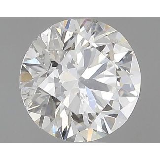 0.5 Carat Round G SI2 EX GIA Natural Diamond