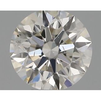 0.30 Carat Round H SI1 EX IGI Natural Diamond