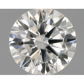 0.32 Carat Round E SI1 EX VG IGI Natural Diamond