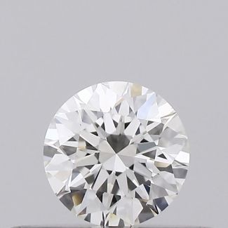 0.23 Carat Round H VS2 EX GIA Natural Diamond