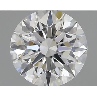 0.36 Carat Round D VVS1 EX GIA Natural Diamond