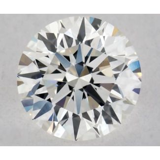 0.43 Carat Round H VS1 EX VG GIA Natural Diamond