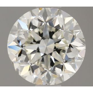 1.0 Carat Round H SI1 GD EX IGI Natural Diamond