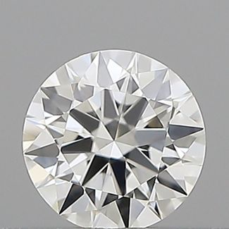 0.24 Carat Round G VVS2 EX GIA Natural Diamond