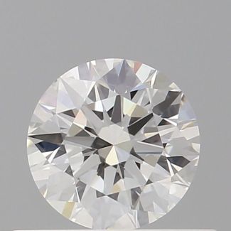 0.48 Carat Round F VVS1 EX GIA Natural Diamond