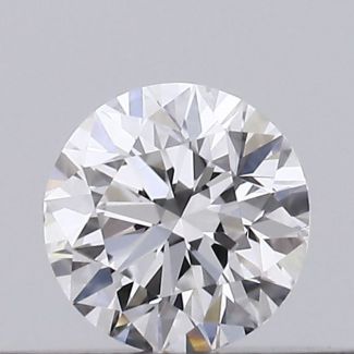 0.18 Carat Round F SI1 EX VG GIA Natural Diamond