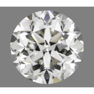 0.50 Carat Round I SI1 GD EX IGI Natural Diamond