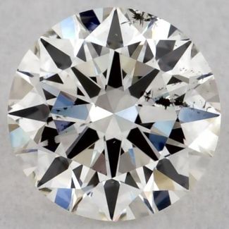 0.3 Carat Round H SI2 EX VG GIA Natural Diamond