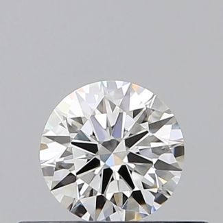 0.31 Carat Round H IF EX GIA Natural Diamond