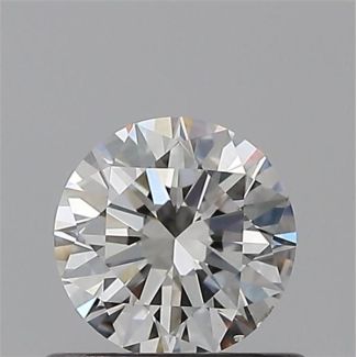 0.50 Carat Round G SI1 EX GIA Natural Diamond