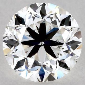 0.5 Carat Round F SI2 GD EX VG GIA Natural Diamond