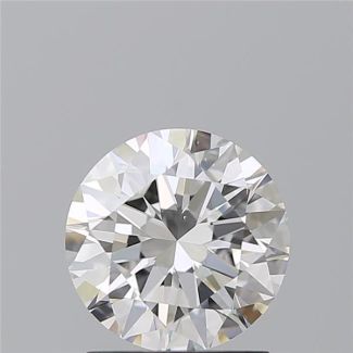 1.5 Carat Round D VS2 EX GIA Natural Diamond