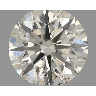 0.35 Carat Round H SI1 EX VG IGI Natural Diamond