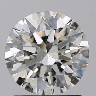 1.12 Carat Round I SI2 EX GIA Natural Diamond