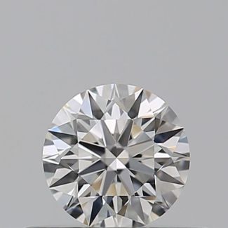 0.3 Carat Round H VVS1 EX GD GIA Natural Diamond