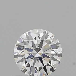 0.52 Carat Round E VVS2 EX GIA Natural Diamond