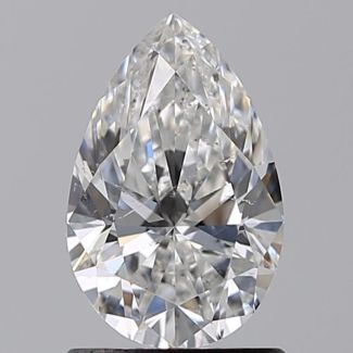 1.01 Carat Pear F SI2 - EX GIA Natural Diamond