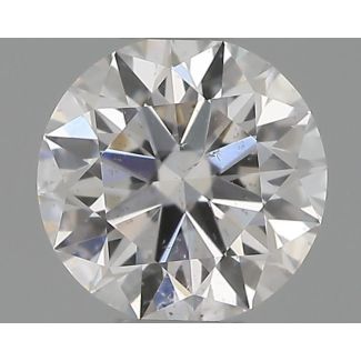 0.30 Carat Round E SI1 EX VG GIA Natural Diamond