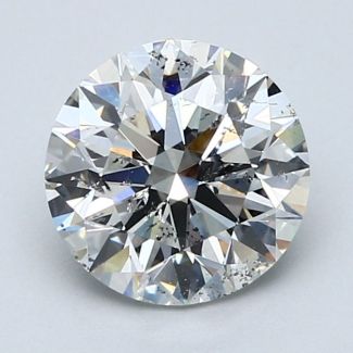 2.2 Carat Round G SI2 EX VG GIA Natural Diamond