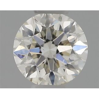 0.30 Carat Round H SI1 EX VG IGI Natural Diamond