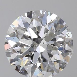 0.7 Carat Round E SI2 EX GIA Natural Diamond