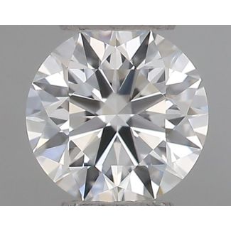 0.26 Carat Round F VVS2 EX GIA Natural Diamond